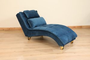 Blue Chaise chair