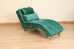 Green Chaise Lounge chair