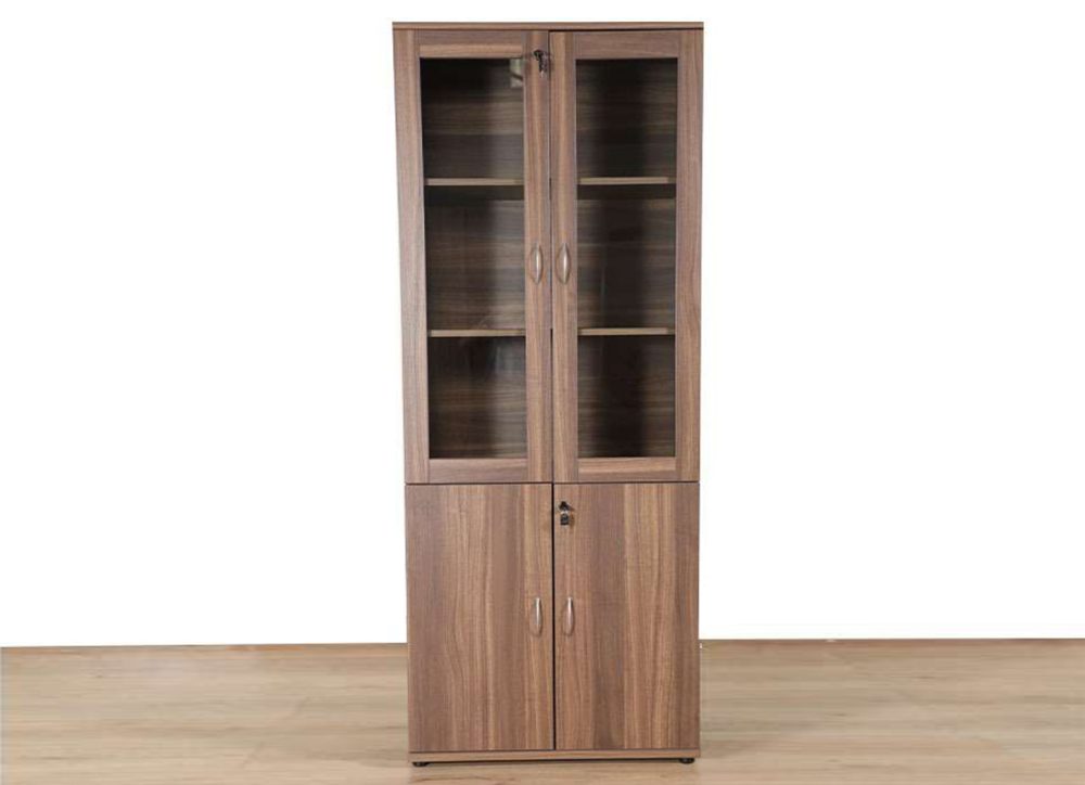 Filing Cabinet With 2 Doors- Walnut (DG 198GC)