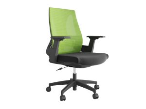 Lama Medium Back Office Chair Dark Green