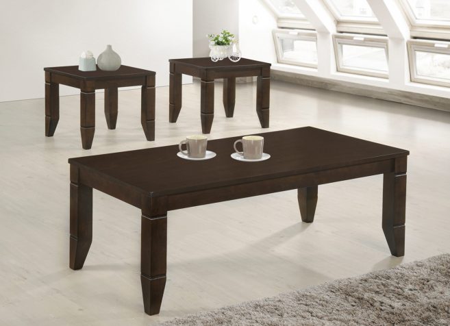 Morata Coffee Table Set (Table + 2 Stools)