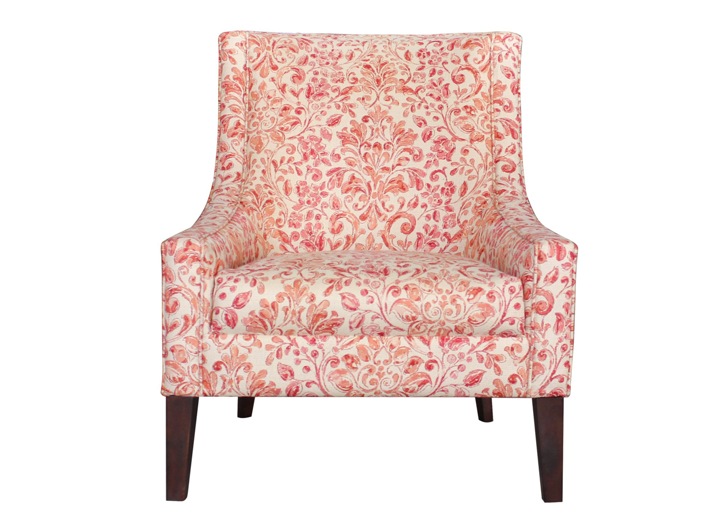 Accent Chair- Orange Florals (DG 8932)