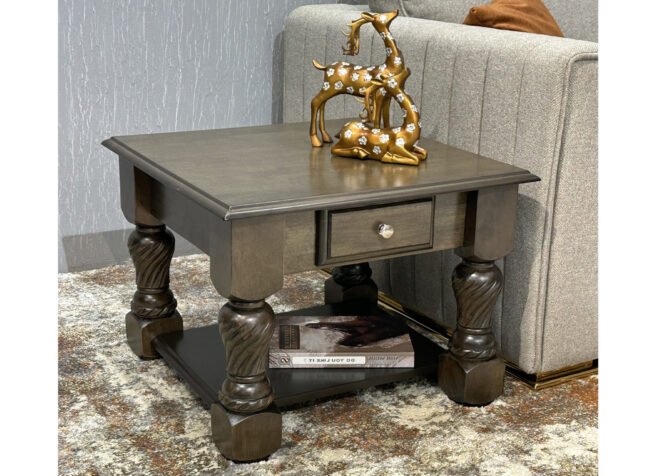 Acacia End Table -Charcoal Walnut (CT1064)