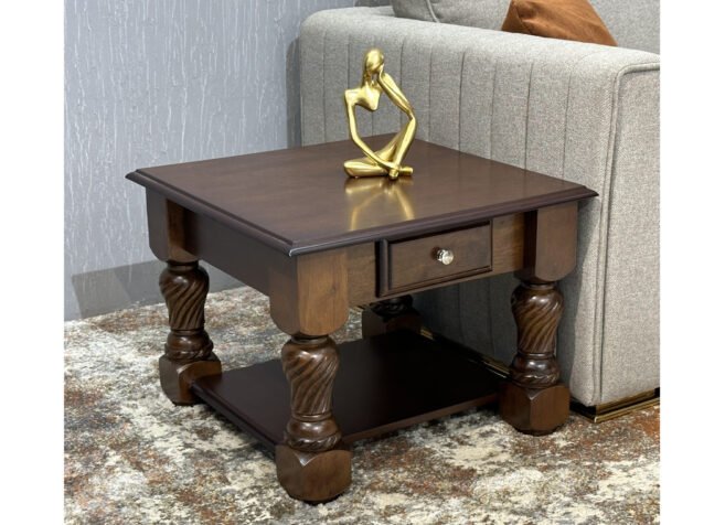 Acacia End Table -Coco Brown (CT1064)