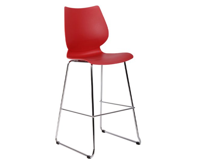 Kudos Bistro Bar Chair (Red)