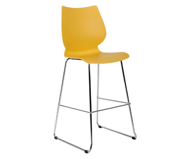 Kudos Bistro Bar Chair (Yellow)