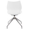Kudos Swivel Bistro/Visitor Chair (White) - Image 2