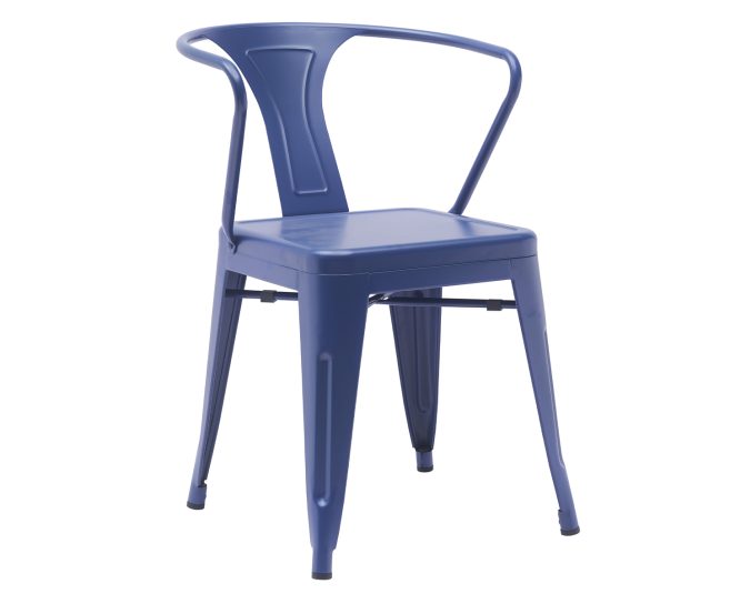 Metal Bistro Chair (DG 9005-18)- Blue