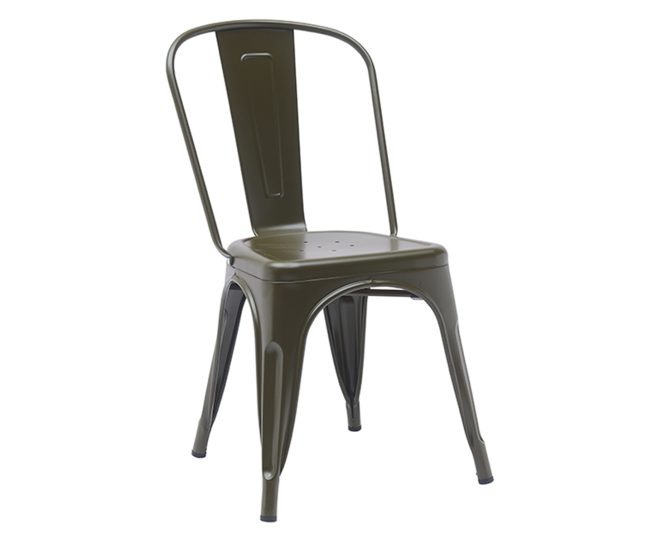 Metal Bistro Chair (DG 9008)- Jasper Green