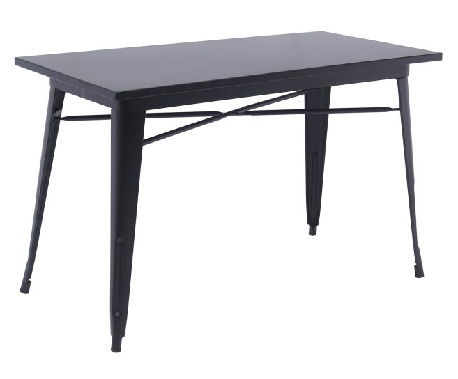 Metal Bistro Table (DG T6012075)- Matt Black