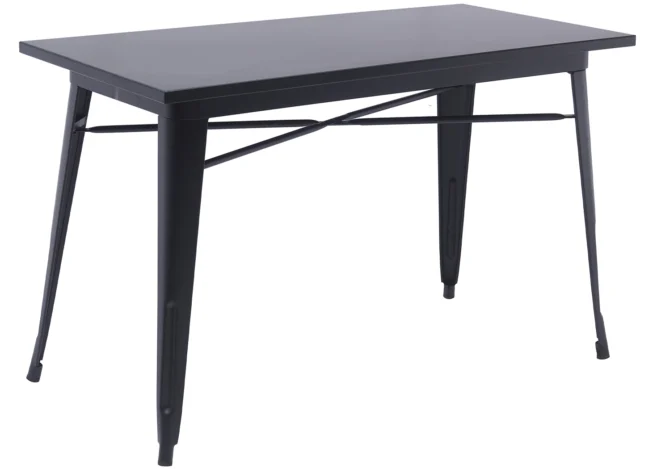 Metal Bistro Table (DG T6012075)- Matt Black