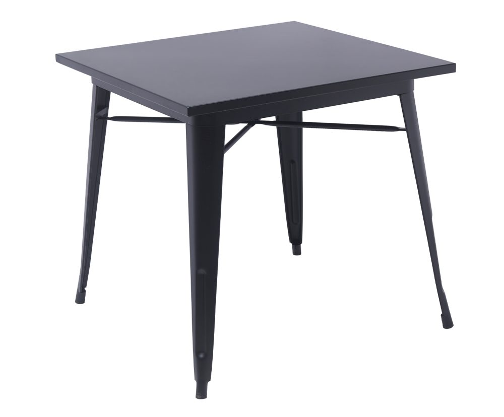 Metal Bistro Table (DG T808075) Matt Black