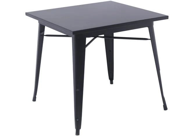 Metal Bistro Table (DG T808075) Matt Black