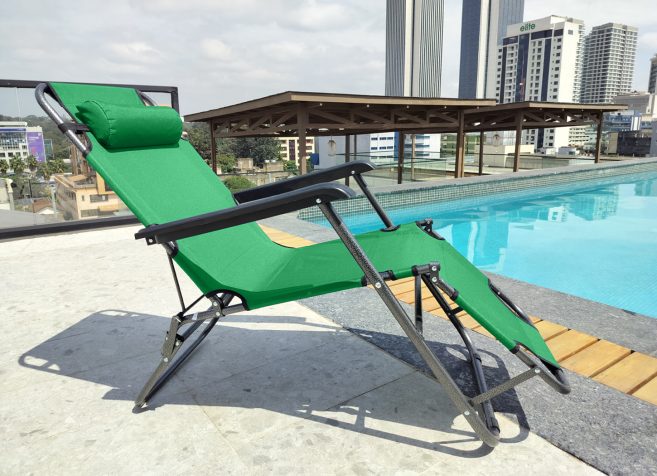 Outdoor Lounge Chair (DG BC-01B)- Green