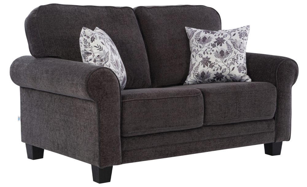 Clarksdale Fabric Sofa 6 Seater - Grey