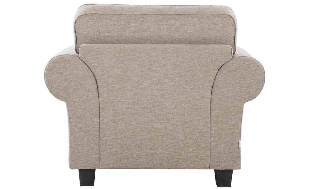 Memphis Fabric Sofa 6 Seater - Beige