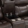 Rexton 6/7 Seater Recliner Sofa - Brown - Image 6