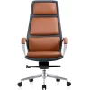 AMY EXECUTIVE OFFICE CHAIR - BROWN & GREY - Image 2