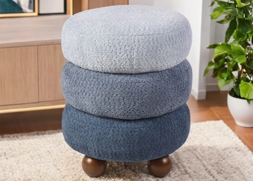 ASPEN OTTOMAN (2275)-BLUE