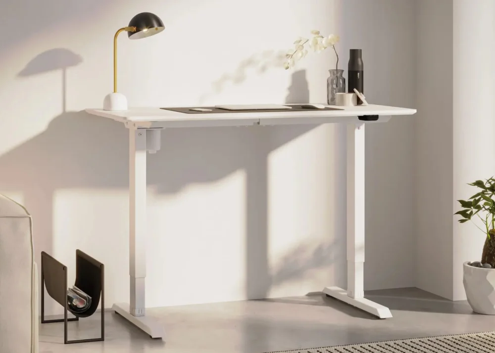 HEIGHT ADJUSTABLE DESK- WHITE (DG-608H)