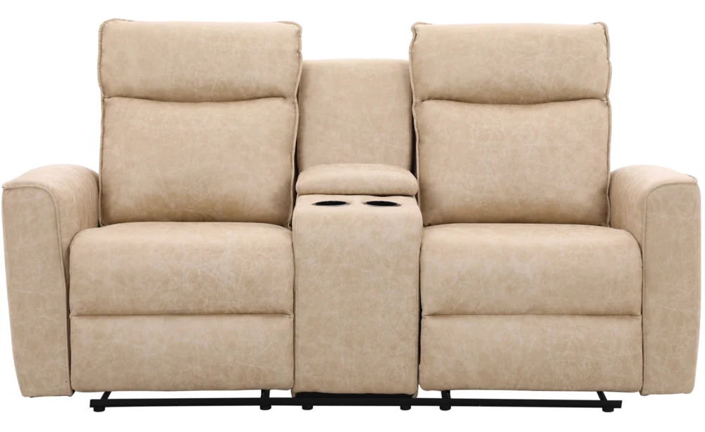 DAYES 6 SEATER RECLINER SOFA SET- BEIGE (J144) - Image 5