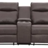 DAYES 6 SEATER RECLINER SOFA SET- GREY (J145) - Image 5