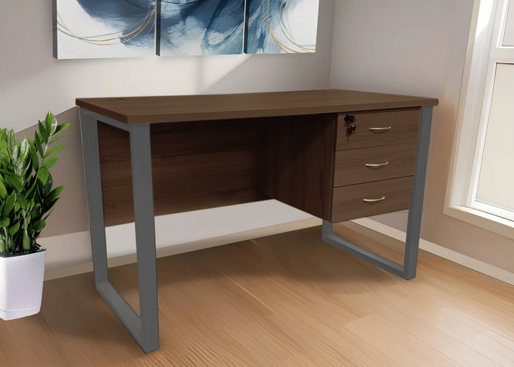 OFFICE DESK- D.GREY (602 12/15)