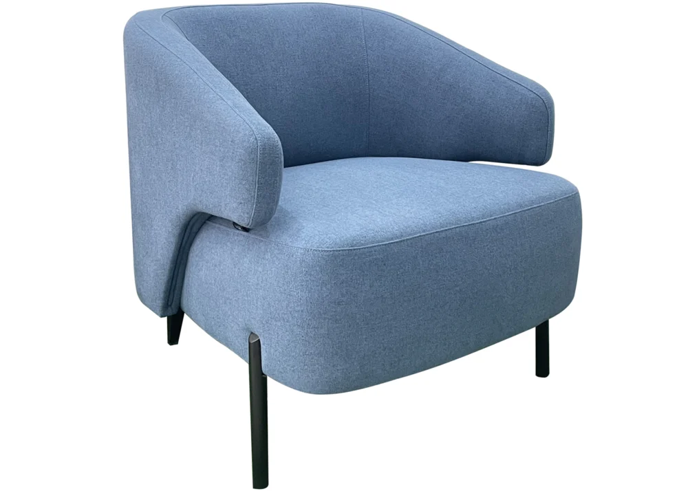 BELLA SINGLE SEATER SOFA- BLUE