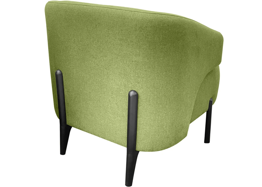 BELLA SINGLE SEATER SOFA- GREEN - Image 4