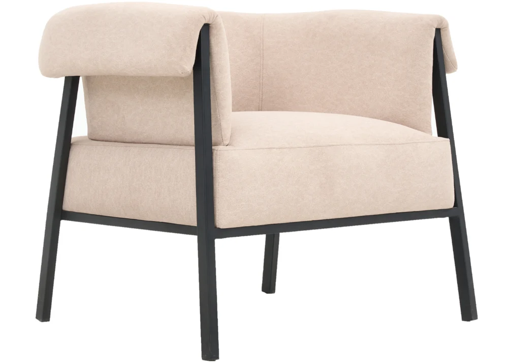 CASTEL CLOUD FABRIC ACCENT CHAIR- BEIGE