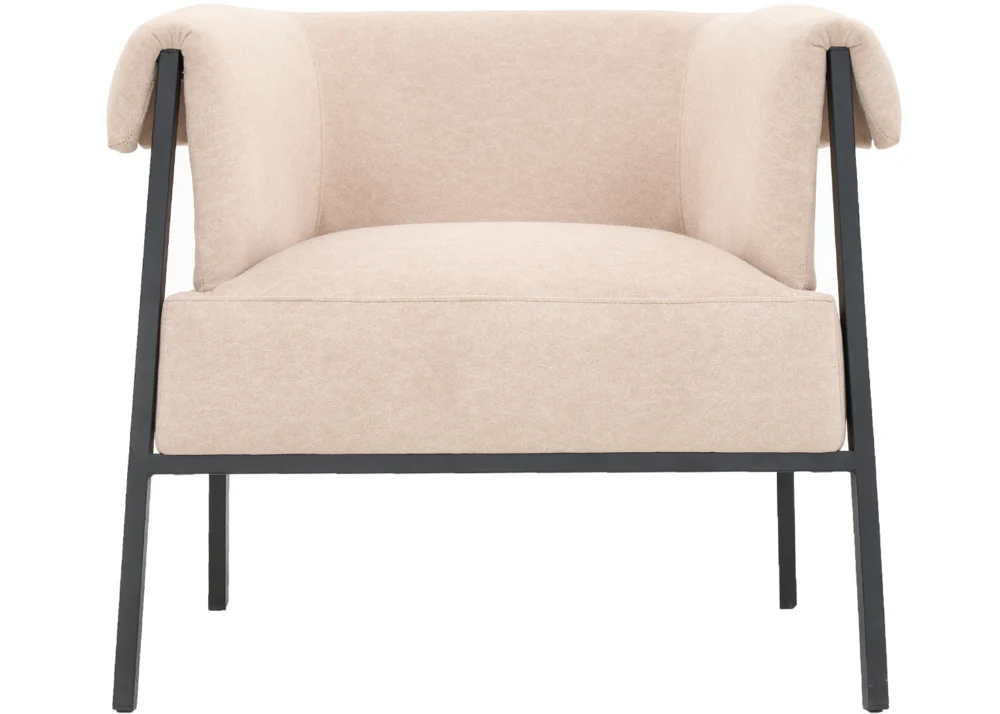CASTEL CLOUD FABRIC ACCENT CHAIR- BEIGE - Image 2