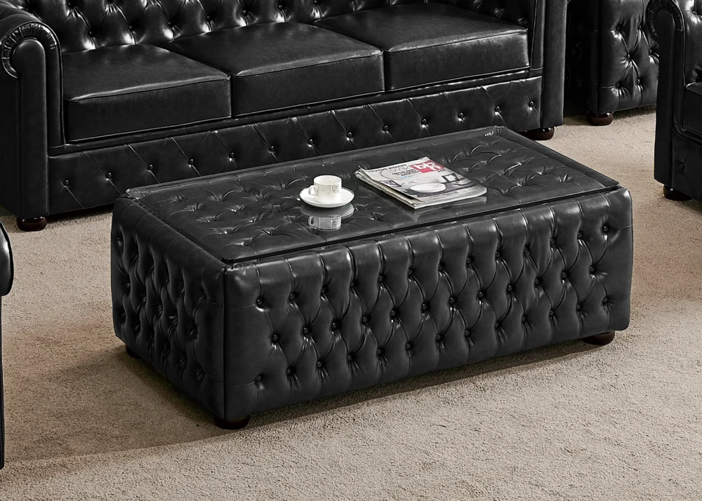 CHESTER COFFEE TABLE- BLACK