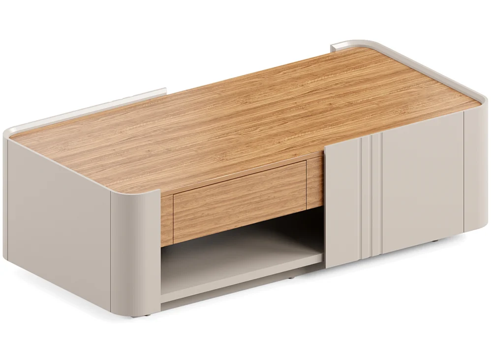 COFFEE TABLE- GOLDEN SANDALWOOD/SEAGULL GREY (51TJS102 14)