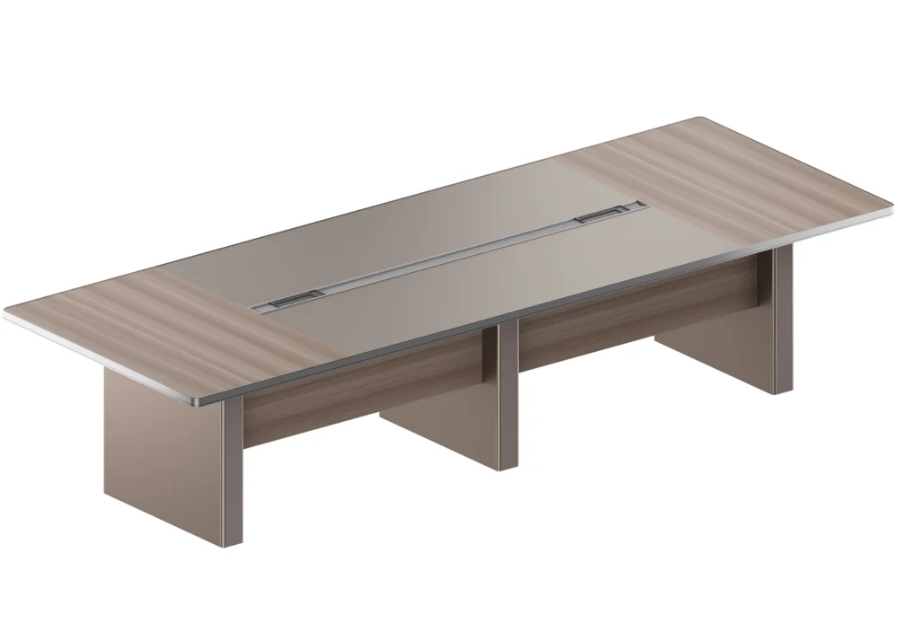 CONFERENCE TABLE- GOLDEN SANDALWOOD/SEAGULL GREY (57CHS002 36)