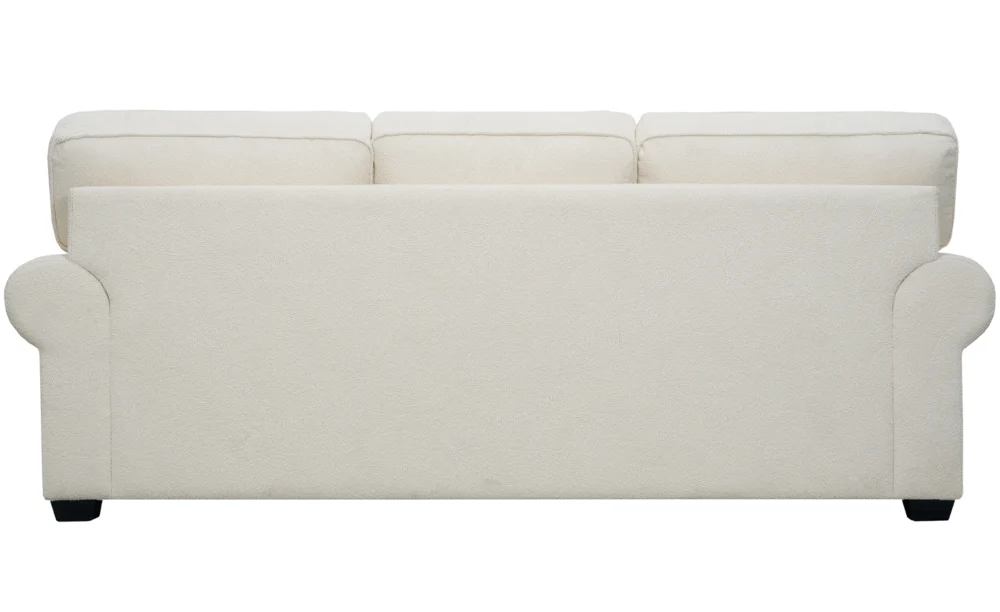 ESTER 6/7 SEATER FABRIC SOFA-CREAM - Image 6