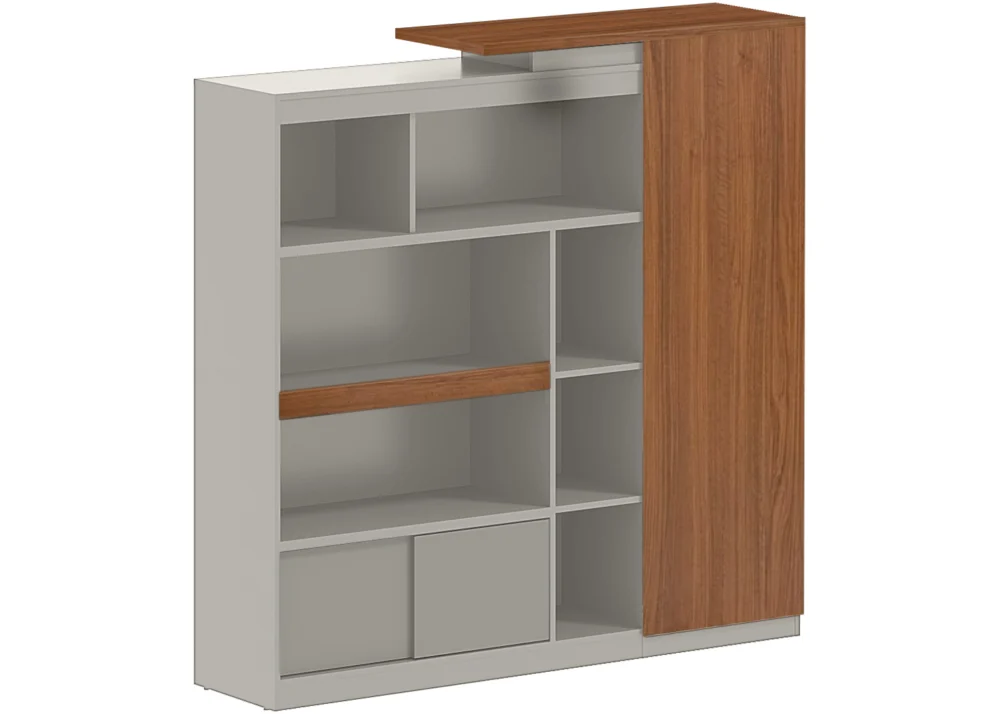 FILING CABINET- GOLDEN SANDALWOOD/SEAGULL GREY (29BBD001 20)