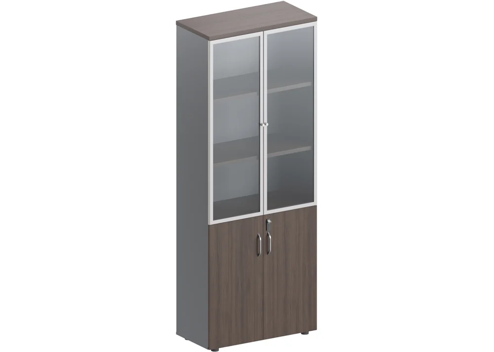 FILING CABINET- PARI WALNUT/ADVANCED GREY (30BZJ007)