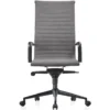 FLORA FABRIC EXECUTIVE OFFICE CHAIR-GREY - Image 2