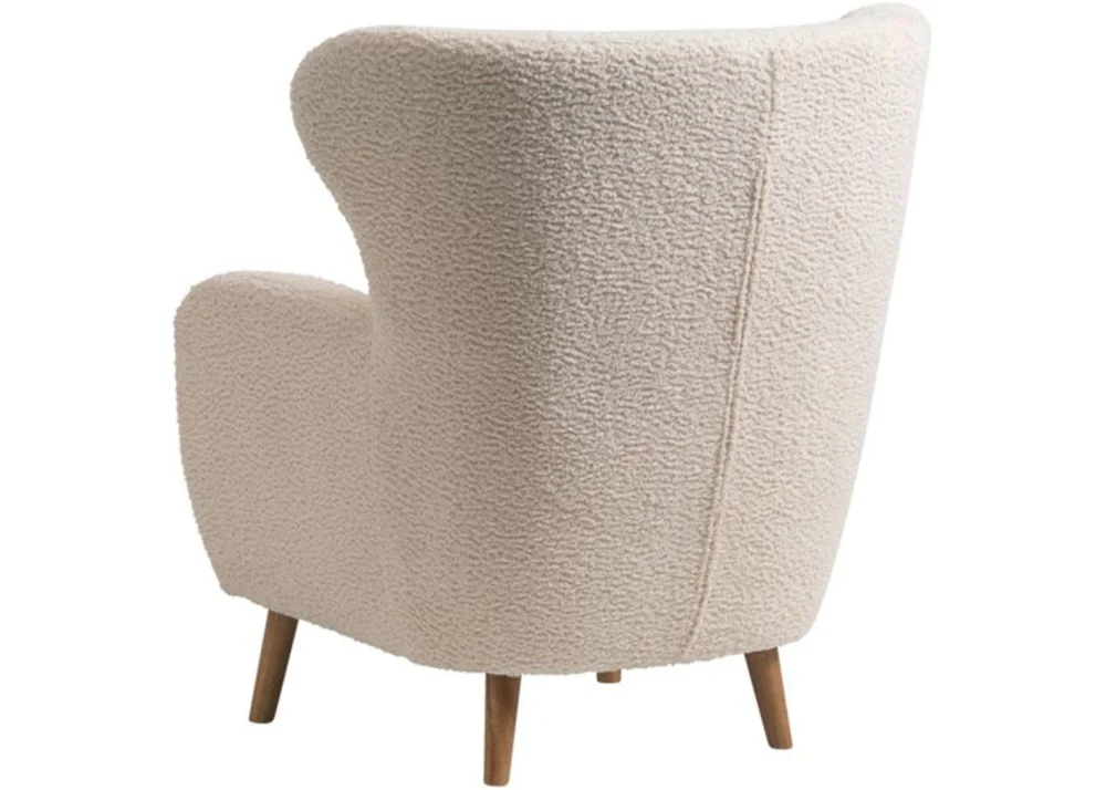 JONY ACCENT CHAIR- WHITE - Image 3