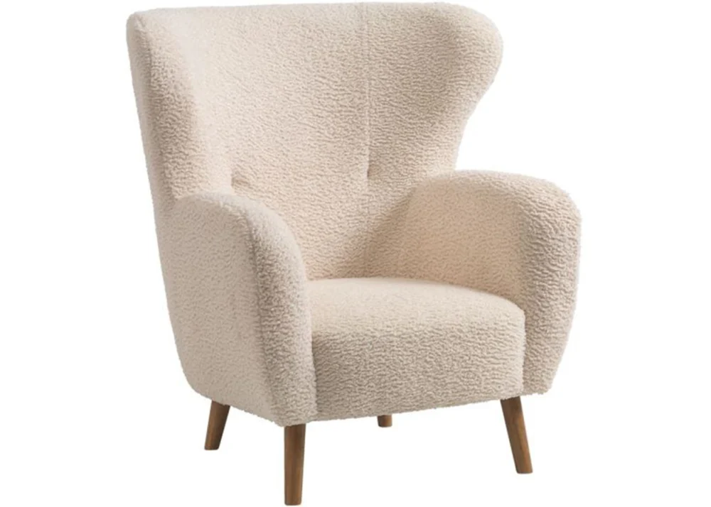 JONY ACCENT CHAIR- WHITE