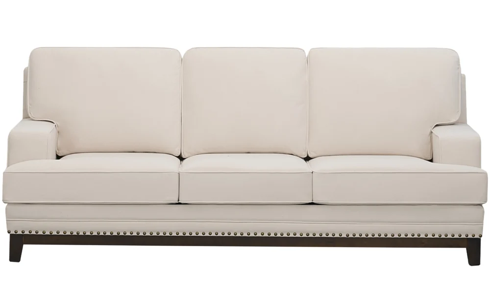 MARISA 6/7 SEATER FABRIC SOFA- CREAM - Image 5