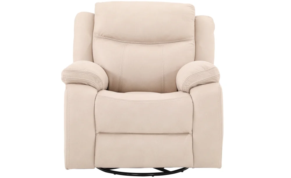 REXTON 6/7 SEATER RECLINER SOFA- BUFF - Image 5