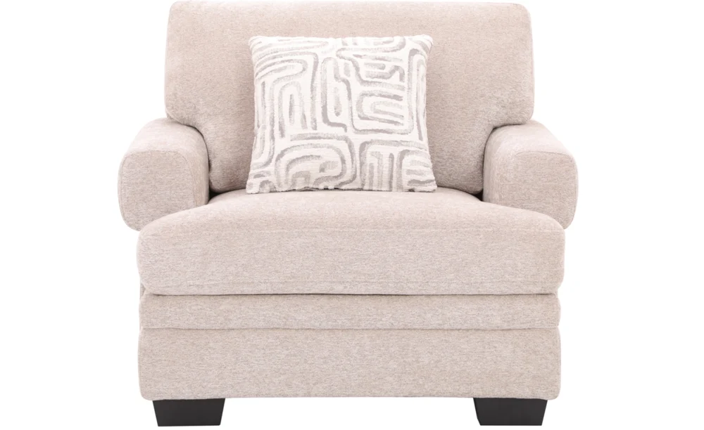 ORLEANS 6/7 SEATER FABRIC SOFA- BEIGE - Image 5