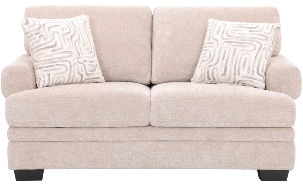 ORLEANS 6/7 SEATER FABRIC SOFA- BEIGE - Image 4