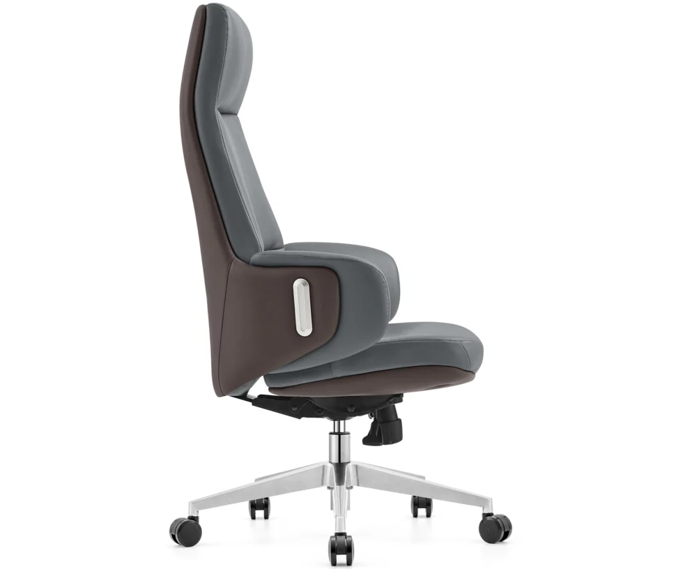 OZAI EXECUTIVE OFFICE CHAIR- BROWN/GREY - Image 3
