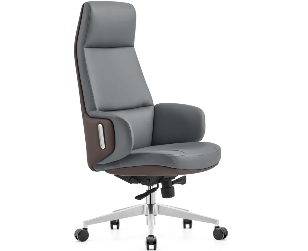 OZAI EXECUTIVE OFFICE CHAIR- BROWN/GREY