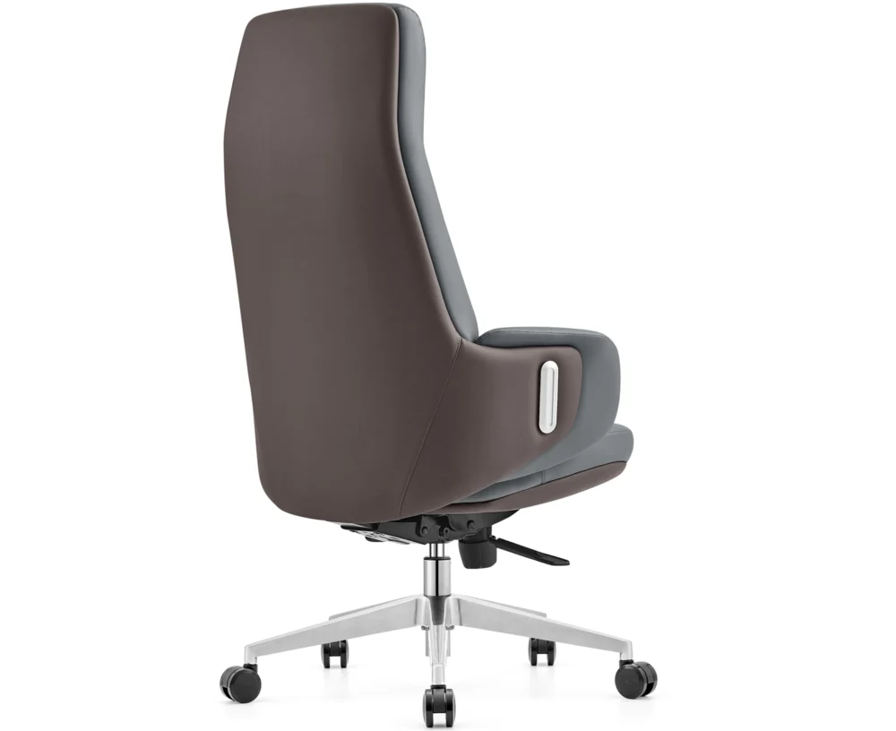 OZAI EXECUTIVE OFFICE CHAIR- BROWN/GREY - Image 4