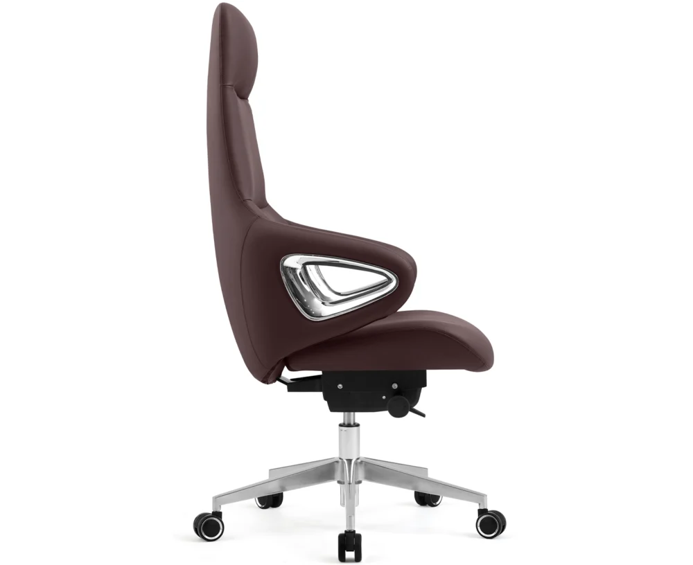 TESLA EXECUTIVE OFFICE CHAIR- BROWN - Image 3