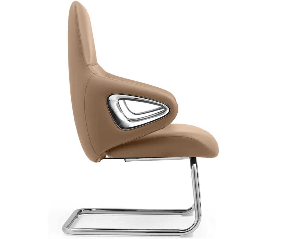 TESLA EXECUTIVE VISITOR CHAIR- BEIGE - Image 3