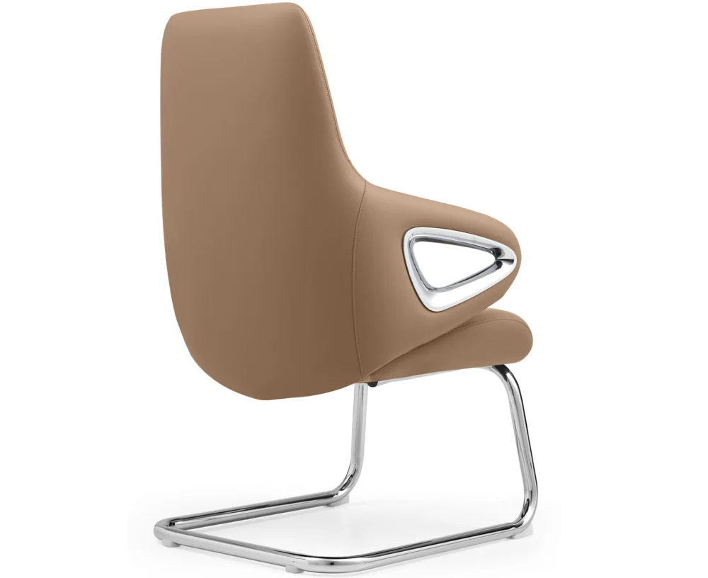 TESLA EXECUTIVE VISITOR CHAIR- BEIGE - Image 4